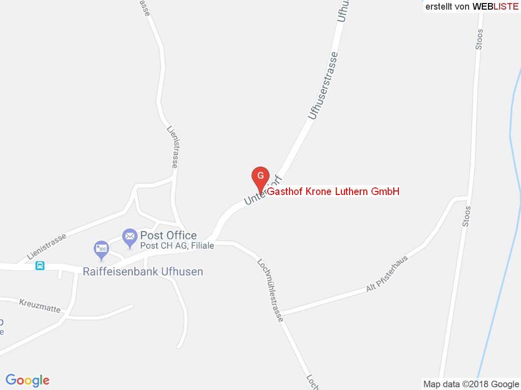 Standort Gasthof Krone Luthern GmbH in 6156 Luthern