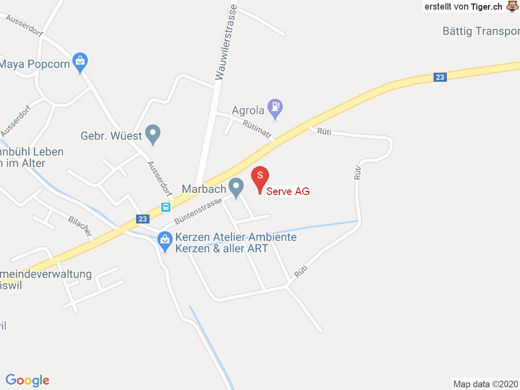 Standort Serve AG in 6218 Ettiswil
